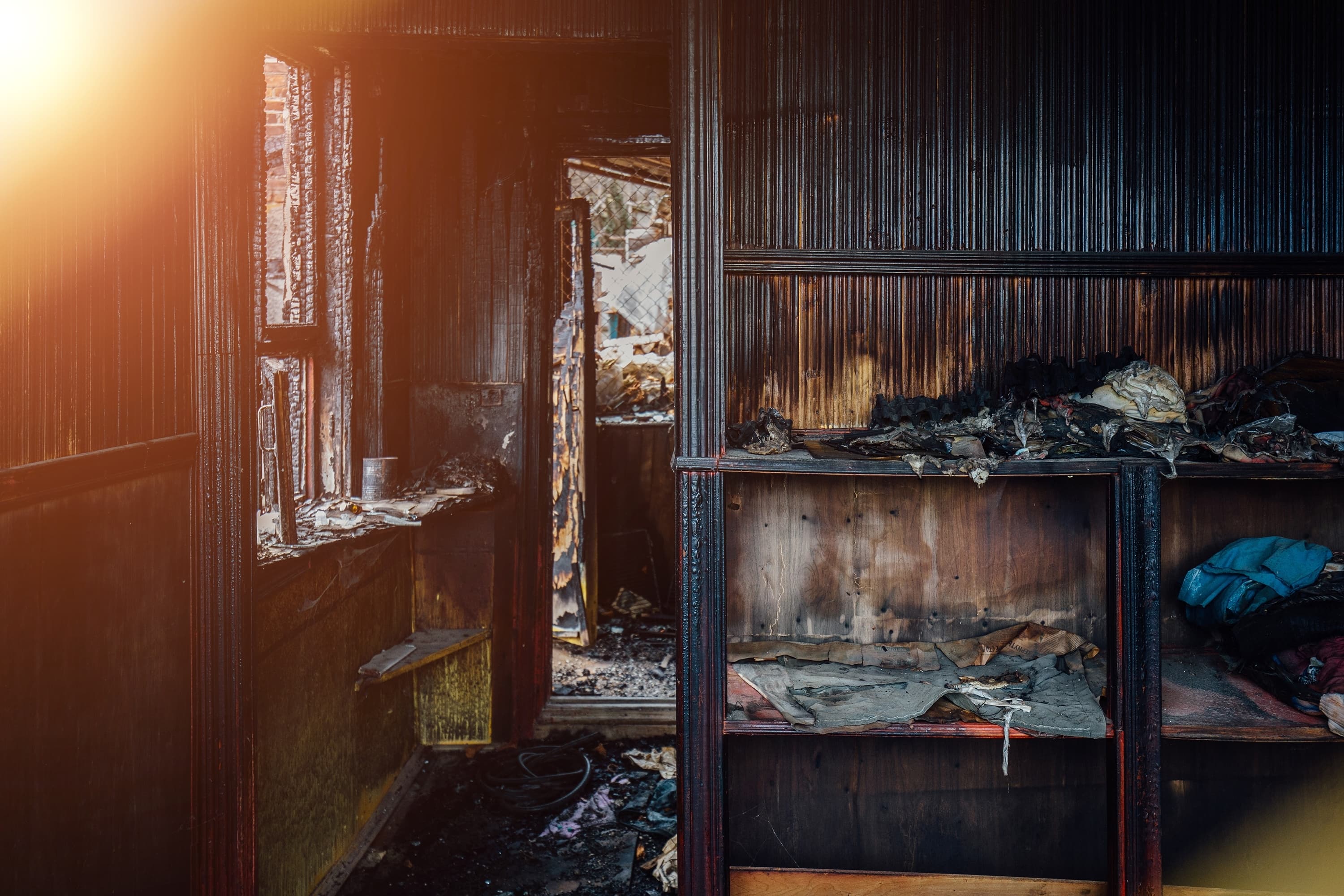 Professionelle Brandschadensanierung